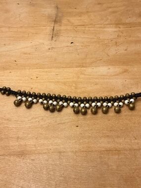 Brass Bell Jingling Bracelet/Anklet Braided